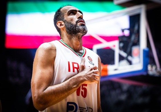 بسکتبال کاپ آسیا| حدادی؛ مؤثرترین بازیکن دیدار ایران - اردن