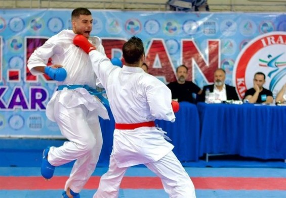انتخابی تیم ملی کاراته| برتری خدابخشی در مقابل پورشیب در مبارزه‌ای طولانی