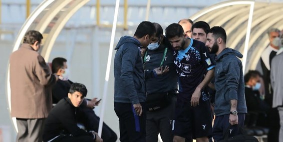 آغاز تمرینات اختصاصی مدافع پیکان پس از جراحی