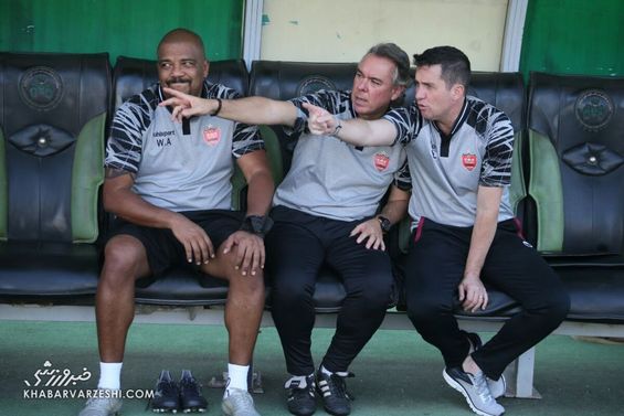 رفتار جالب توجه دو مربی خارجی پرسپولیس