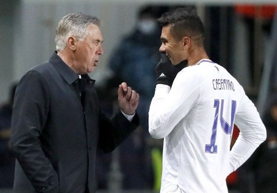 آنچلوتی پیوستن کاسمیرو به منچستریونایتد را تأیید کرد