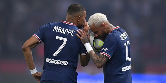 وقتی ستاره‌های پاری سن ژرمن بسکتبالیست می‌شوند