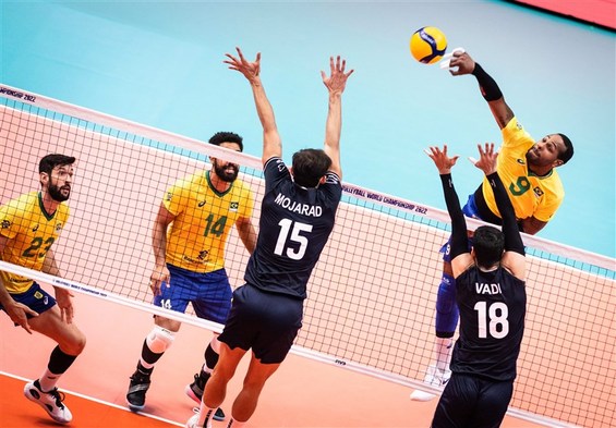 والیبال قهرمانی جهان| عبادی‌پور و معنوی‌نژاد امتیازآورترین بازیکنان ایران مقابل برزیل
