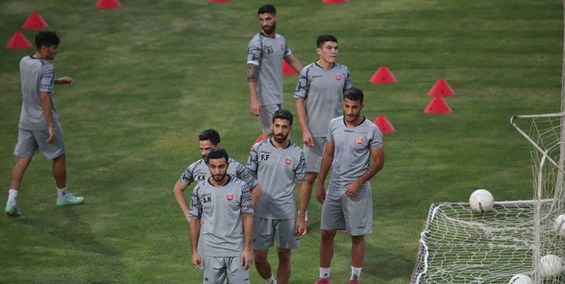 گزارش تمرین پرسپولیس