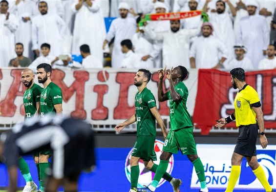 لیگ امارات| نخستین پیروزی شباب الاهلی با پاس گل نوراللهی
