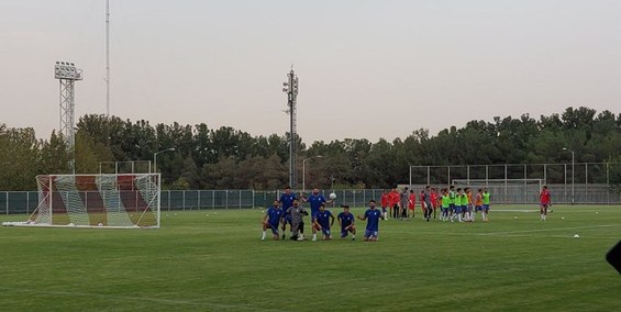 گزارش تمرین تیم ملی+عکس