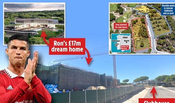 برنامه عجیب و غریب رونالدو برای خانه‌اش