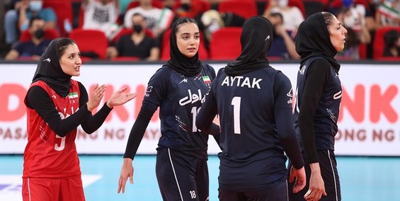 جام کنفدراسیون والیبال آسیا| مصاف بانوان ایران با ژاپن در یک‌چهارم