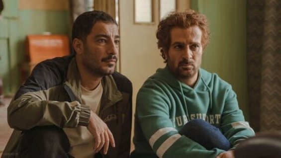 نوید محمدزاده و احمد مهرانفر در سریال «آکتور»