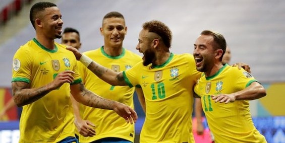 ترکیب قدرتمند تیم ملی برزیل در جام جهانی+عکس