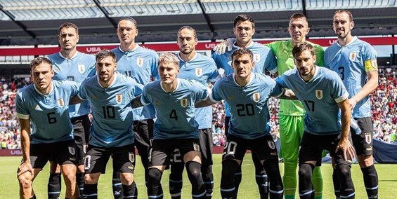 رونمایی از ترکیب تیم ملی اروگوئه مقابل ایران