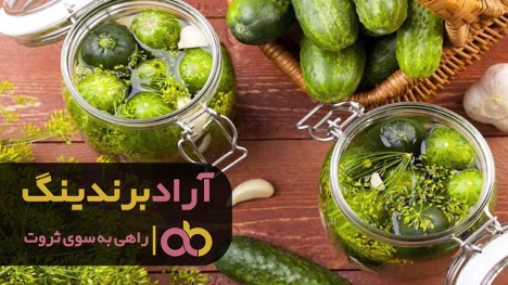تهیه خیار شور صنعتی در خانه با روشی ساده