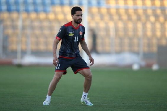 مورد عجیب یک پرسپولیسی در لیگ بیست و دوم+عکس