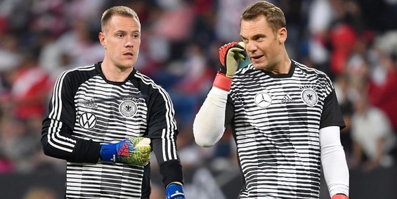 عملکرد فوق‌العاده دروازه‌بان بارسلونا / گلر اول تیم ملی آلمان کیست؟