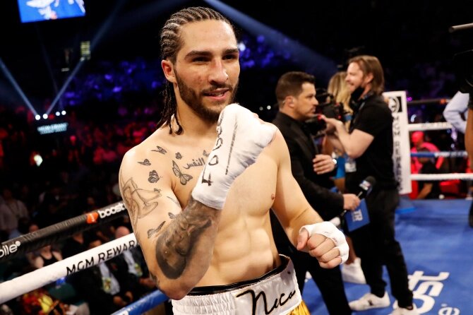 عکس | نوه محمدعلی کلی در انگیس مبارزه می&zwnj;کند