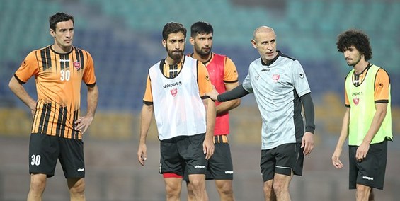 حضور معاون باشگاه در تمرین امروز پرسپولیس