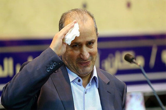 نامه مهم تاج به اینفانتینو