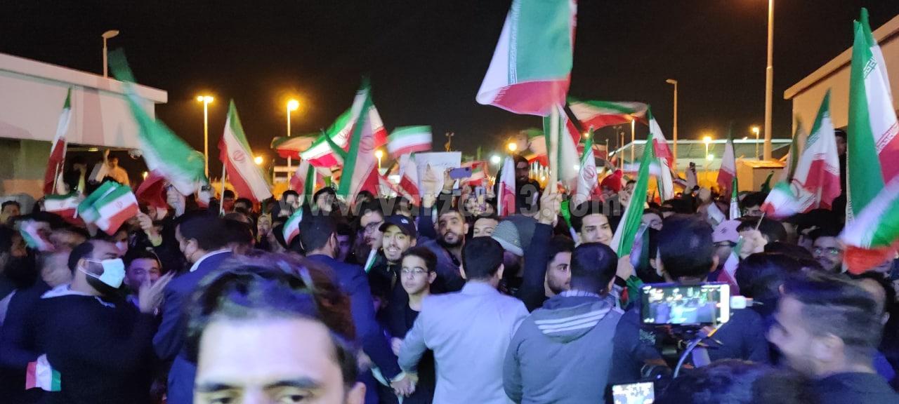 عکس | استقبال از ملیپوشان در لحظه ورود