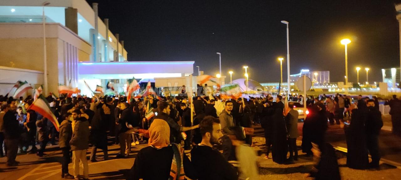 عکس | استقبال از ملیپوشان در لحظه ورود