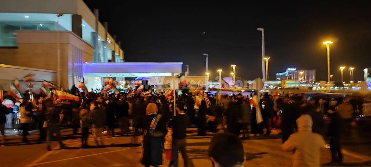 عکس | استقبال از ملیپوشان در لحظه ورود