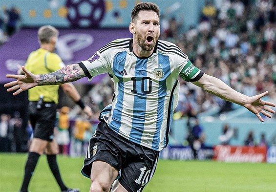 عنوان بهترین بازیکن دیدار آرژانتین - استرالیا به مسی رسید