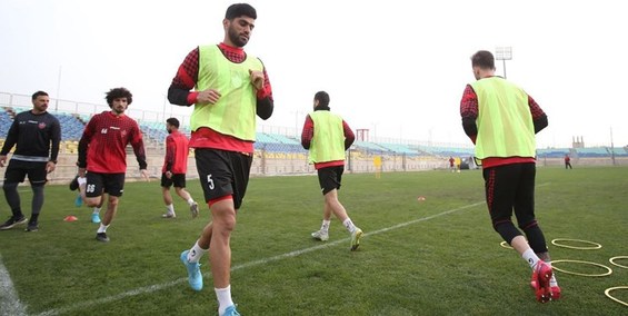 گزارش تمرین پرسپولیس