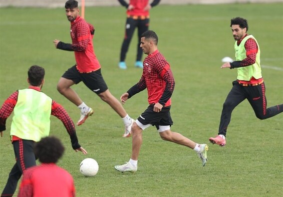 گزارش تمرین پرسپولیس