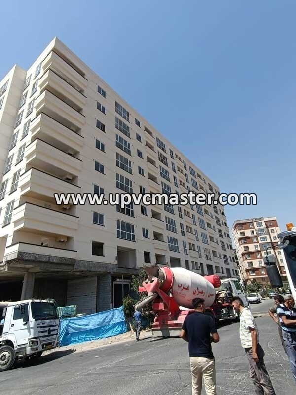 پنجره آفتاب تولید کننده پنجره دوجداره UPVC پنجره آفتاب تولید کننده پنجره دوجداره UPVC