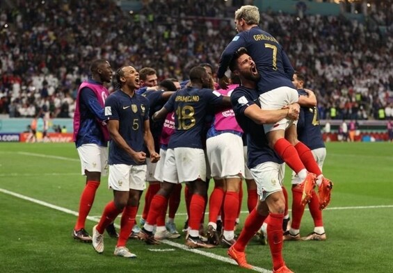 گزارش تصویری بازی فرانسه و انگلیس