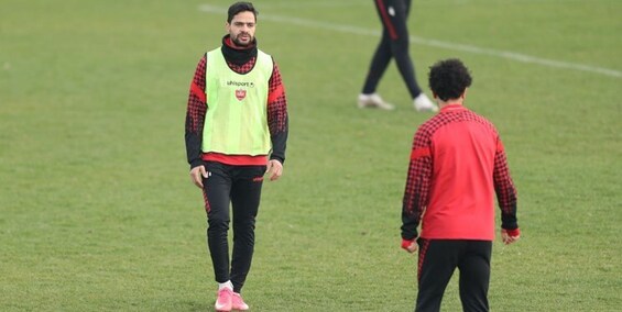 گزارش تمرین پرسپولیس