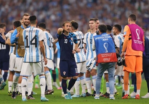 گزارش تصویری بازی کرواسی و آرژانتین