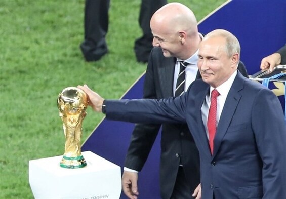 واکنش پوتین به قهرمانی آرژانتین