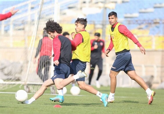 گزارش تمرین پرسپولیس
