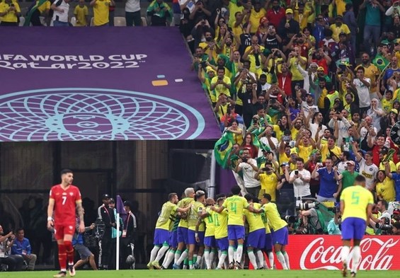پیروزی برزیل با دبل ریچالیسون در شب قضاوت خوب فغانی + جدول گروه G در پایان دور نخست