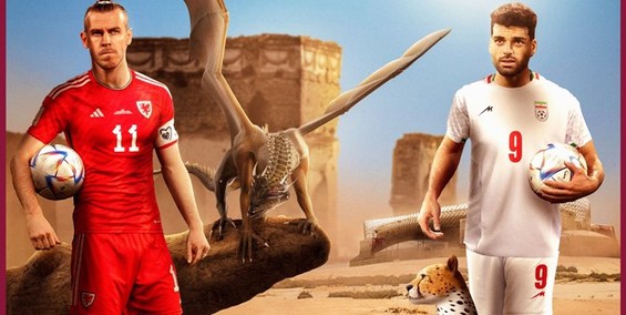 پوستر جالب AFC از جدال جذاب یوز با اژدها در جام جهانی+عکس