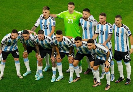 گزارش تصویری دیدار آرژانتین و مکزیک در جام جهانی قطر