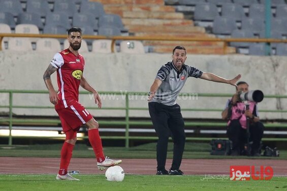 گلایه مربی برزیلی پرسپولیس بابت زمین