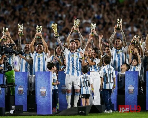 آرژانتین هنوز جشن قهرمانی می‌گیرد+تصاویر