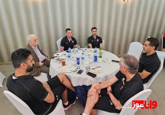 حضور خوردبین در اردوی پرسپولیس