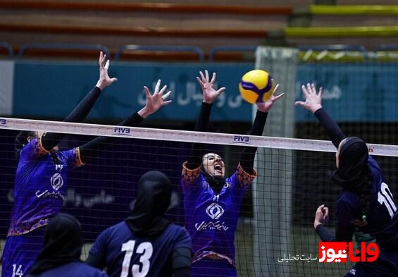 لیگ برتر والیبال بانوان| پیروزی سایپا و سپاهان در بازی اول مرحله نیمه نهایی