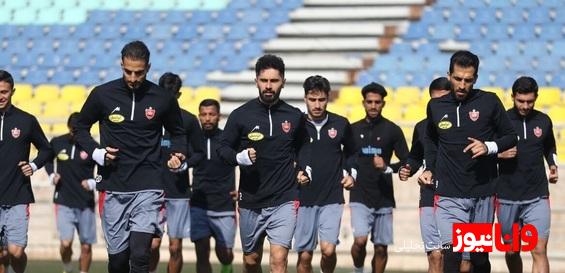 تمرین یک ساعته پرسپولیس با اضافه شدن مربی جدید