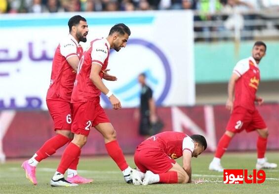 جدول لیگ برتر بعد از شکست  پرسپولیس مقابل آلومینیوم هرمزگان +عکس