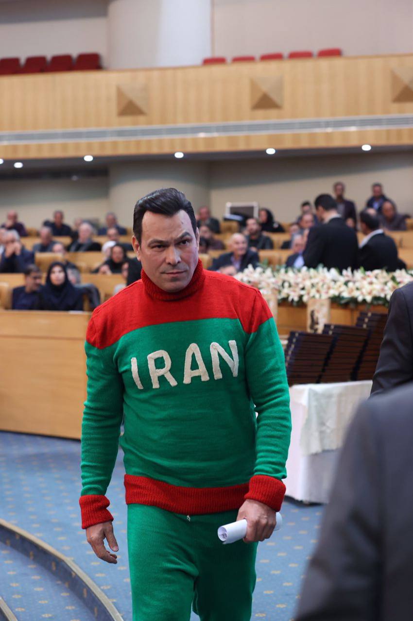 عکس| بدل تختی در جشن المپیکی‌های ایران
