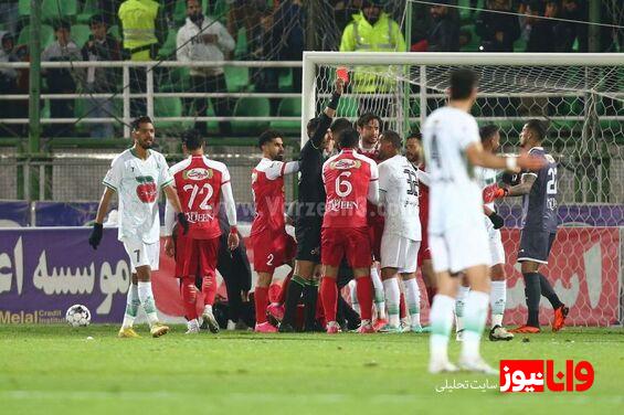 استوری عذرخواهی آذرباد از علی نعمتی بازیکن پرسپولیس