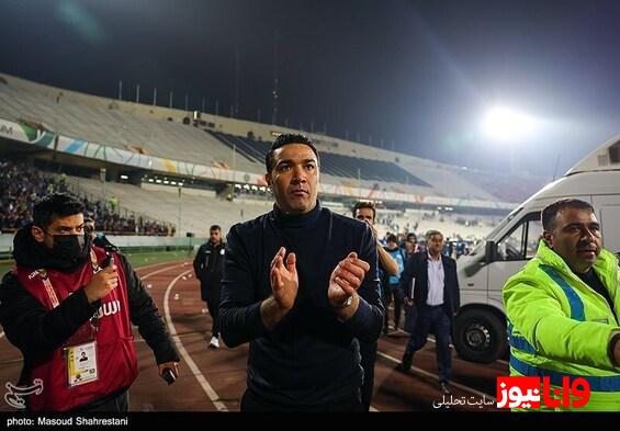 حاشیه دیدار پرسپولیس - نفت| شعار علیه نکونام و درخواست پرسپولیسی‌ها برای حضور مجیدی روی نیمکت استقلال