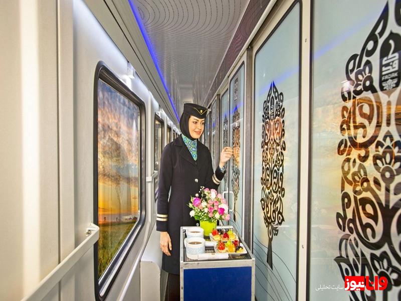 قطارهای 5 ستاره مشهد تهران را بشناسید قطارهای 5 ستاره مشهد تهران را بشناسید