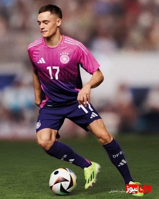 رونمایی رسمی از پیراهنهای تیم ملی آلمان برای یورو ۲۰۲۴ + عکس رونمایی رسمی از پیراهنهای تیم ملی آلمان برای یورو ۲۰۲۴ + عکس