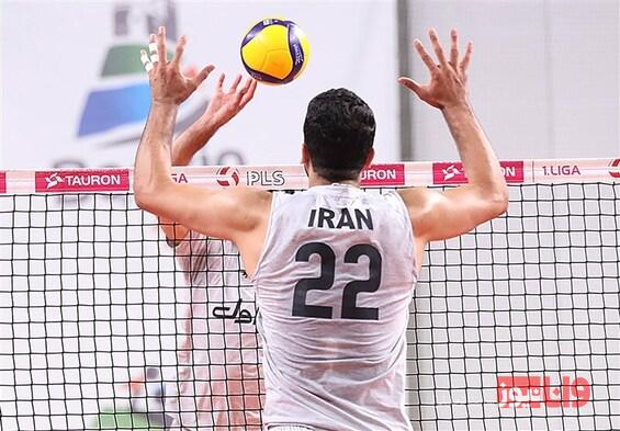 تساوی تیم ملی والیبال ایران با قهرمان المپیک در دیداری دوستانه