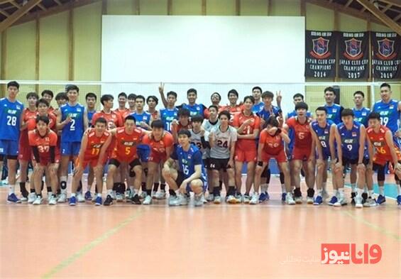 تیم ملی B والیبال ژاپن در راه بازی‌های آسیایی