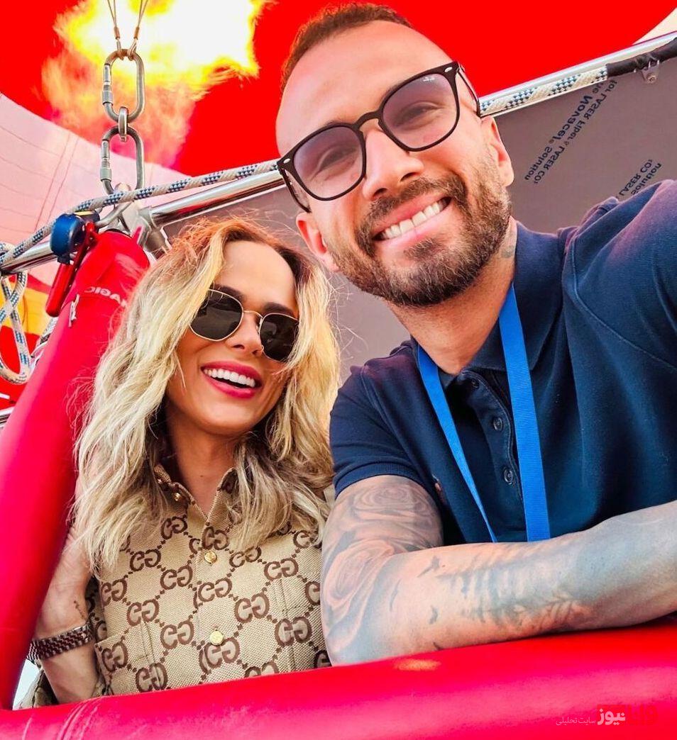 تفریح لاکچری ستاره پرسپولیس و زنش در دبی+عکس